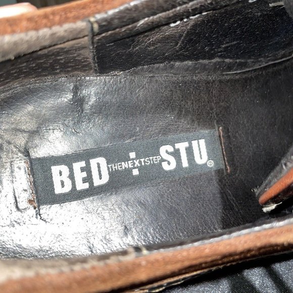 Bed Stu The Next Step Brown Leather Mens Casual Dress Shoe Sneaker Size 8 US 41 main image 5